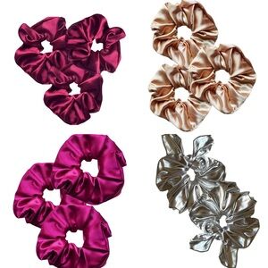 12pcs Oversized silk Scrunchies PROMOTIONAL PRICE ONLY